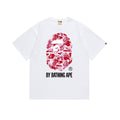 BAPE Pink Camo Ape Head Graphic T-Shirt — front