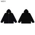 Godspeed Tonal Gothic Zip Hoodie — front