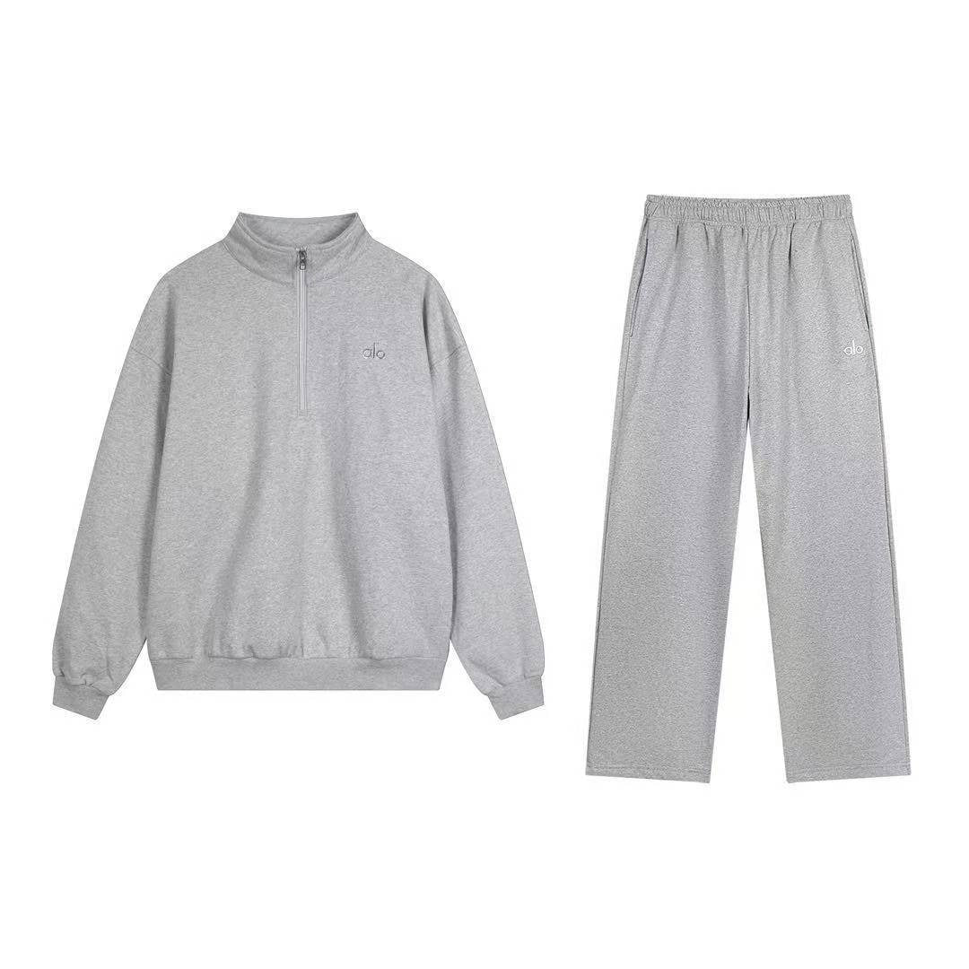 alo Quarter-Zip Matching Set — front