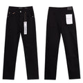 Purple Brand Washed Black Distressed Jeans — hero