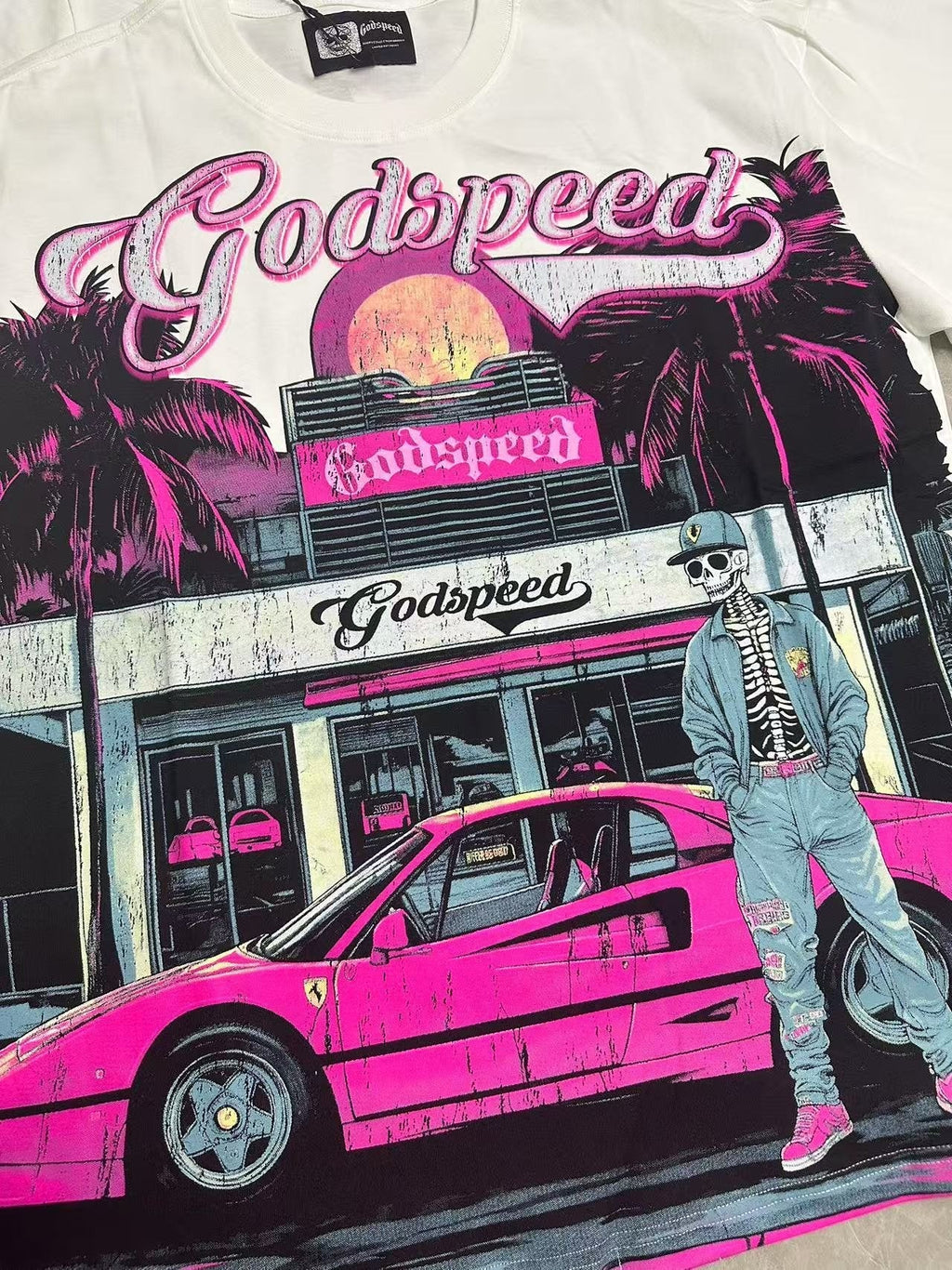 Godspeed We Are All From You Graphic T-Shirt — detail