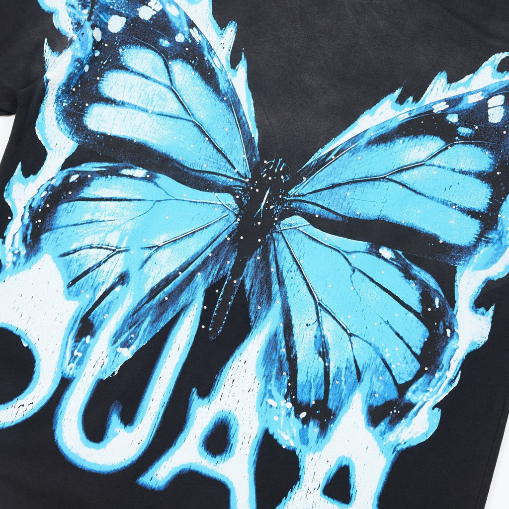 DUAA Butterfly Graphic Short-Sleeve T-Shirt — detail