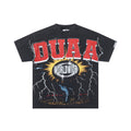 DUAA Black Rhinestone Graphic Short-Sleeve T-Shirt — hero