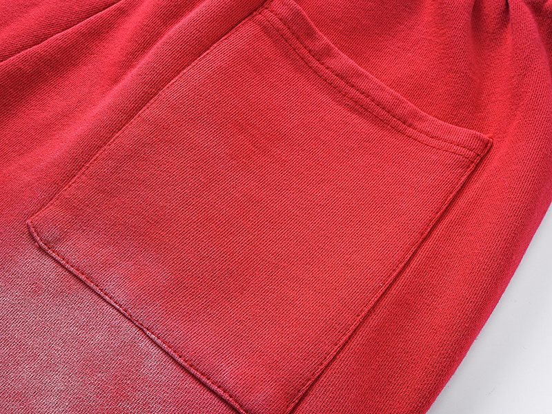 MIXED EMOTION Washed Graphic Flared Pants — detail