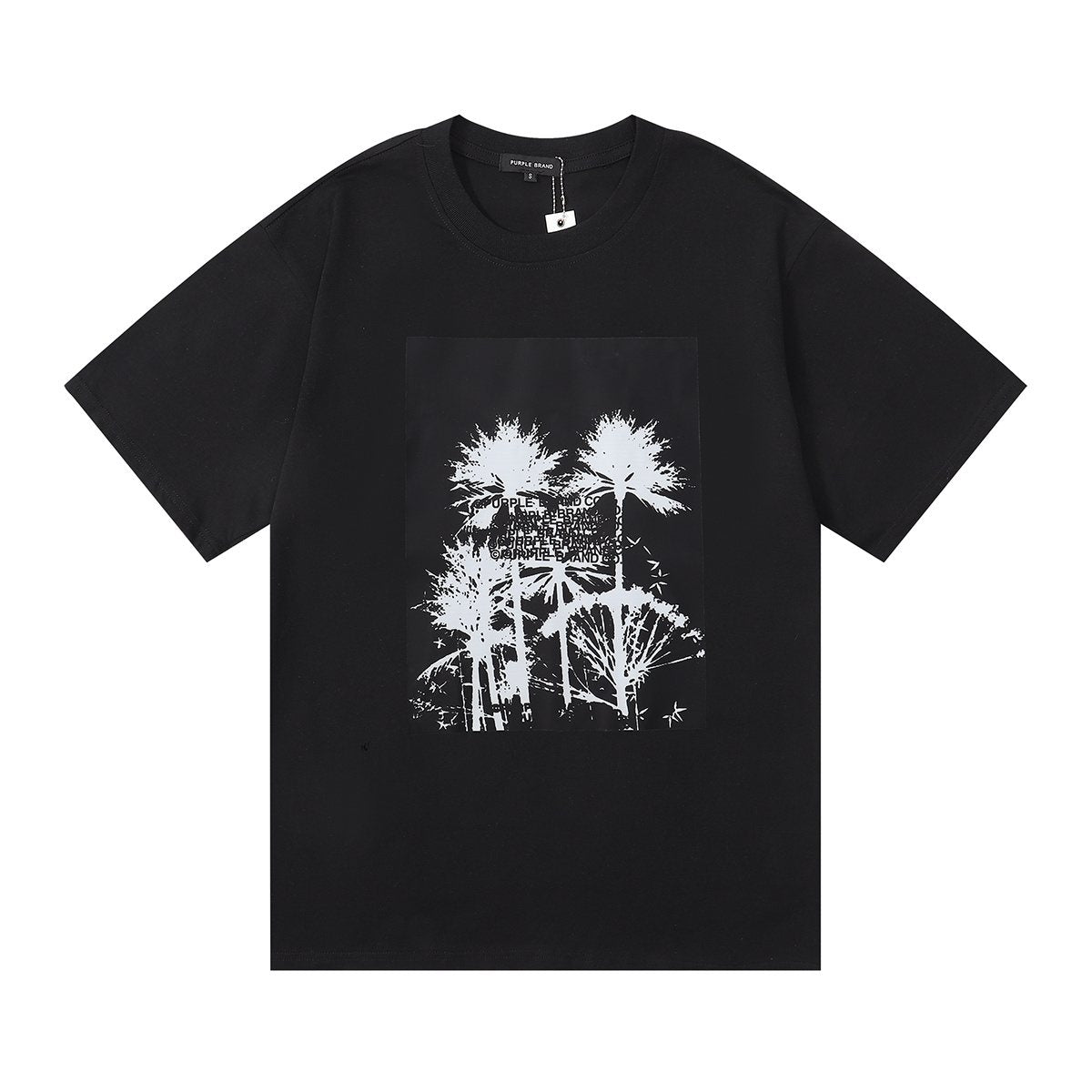 Purple Brand Palm Tree Graphic Short-Sleeve T-Shirt — hero