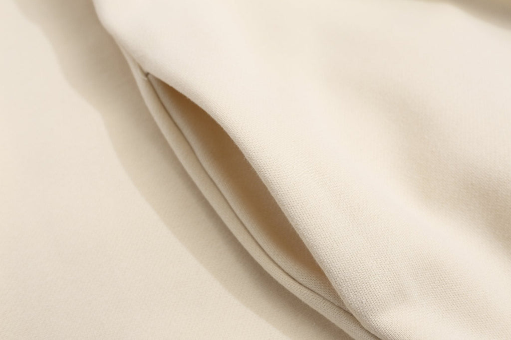 Fear of God Los Angeles Chapter Cream Hoodie — fabric_closeup