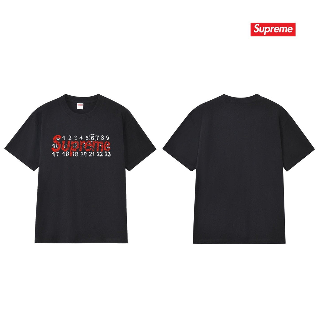 Supreme Number Graphic Short-Sleeve T-Shirt — back
