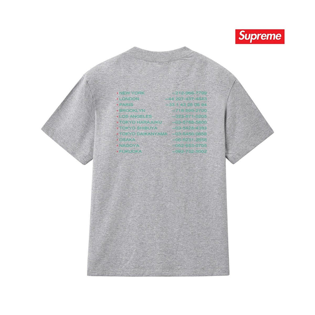 Supreme Front and Back Graphic T-Shirt — back