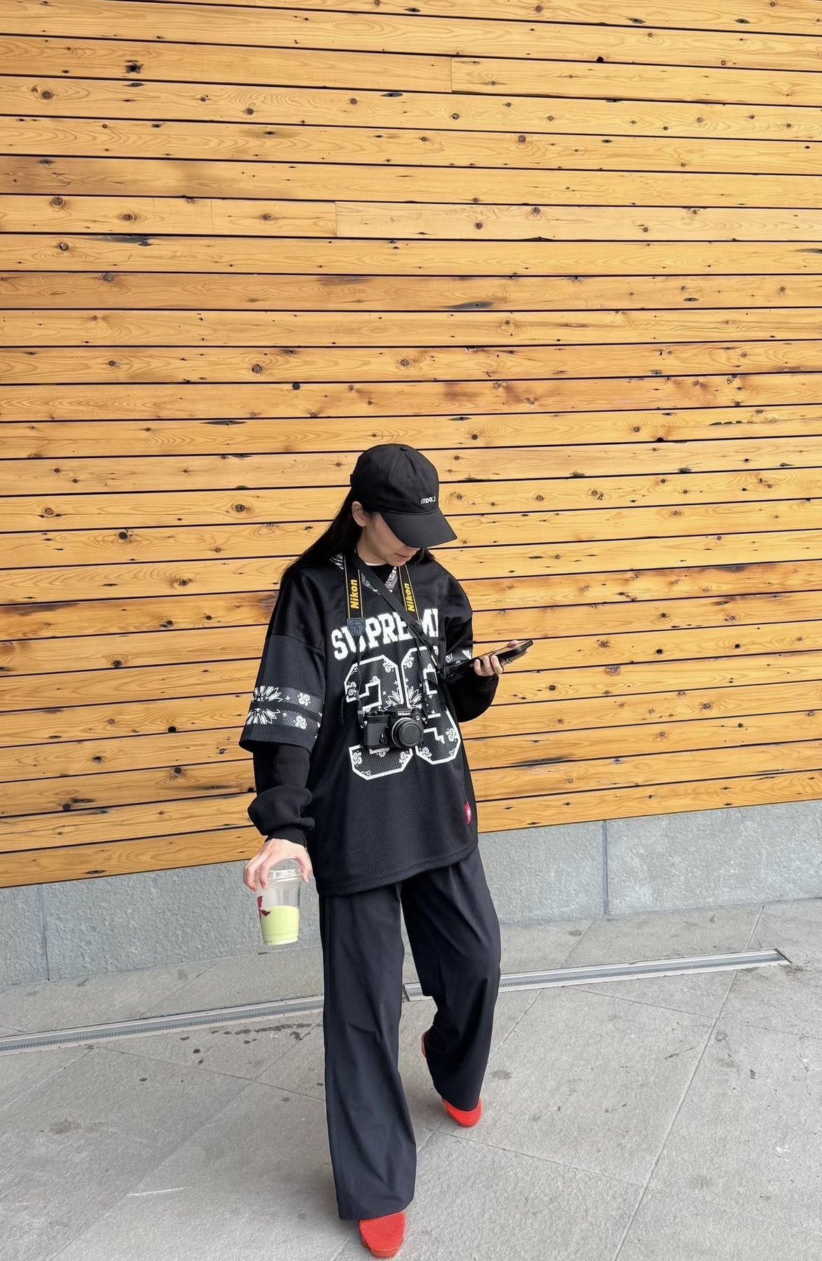 Supreme 39 Bandana-Trim Mesh Jersey T-Shirt — context