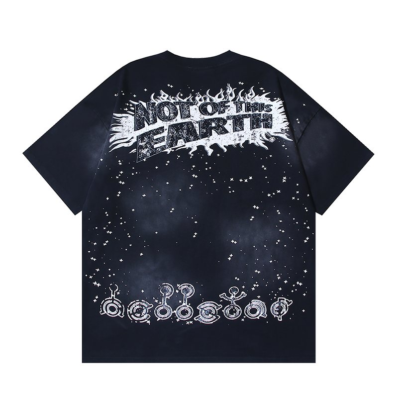 Hellstar Not of This Earth Graphic T-Shirt — back