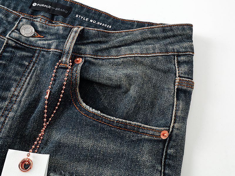 Purple Brand Distressed Flared Jeans — detail
