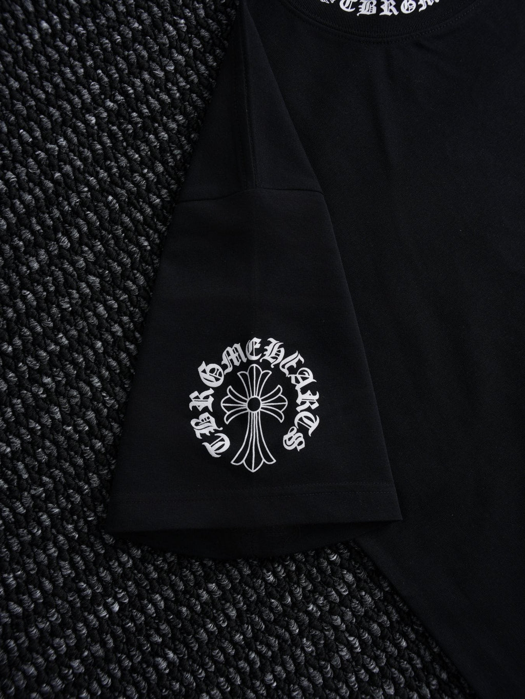 Chrome Hearts Sanskrit Cross Graphic T-Shirt — detail
