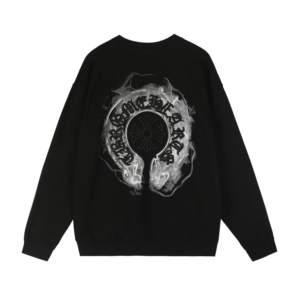 Chrome Hearts Cross Graphic Crewneck Sweatshirt — back