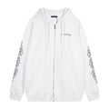 Chrome Hearts Horseshoe Cross Graphic Zip Hoodie — hero