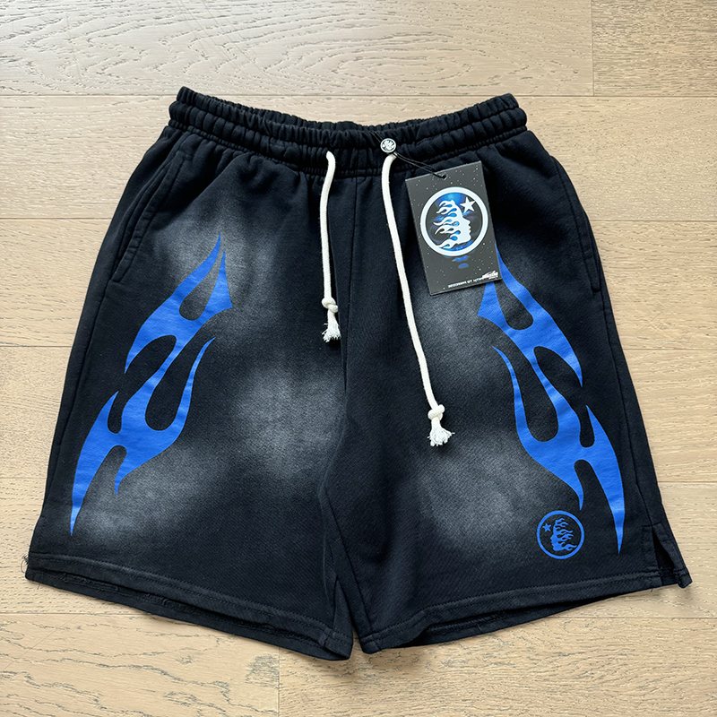 Hellstar Flame Graphic Short-Sleeve Set — front