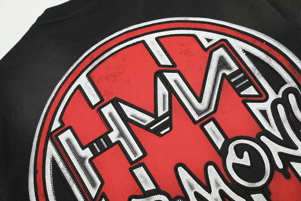 HARMONY Boxing Skeleton Graphic T-Shirt — detail