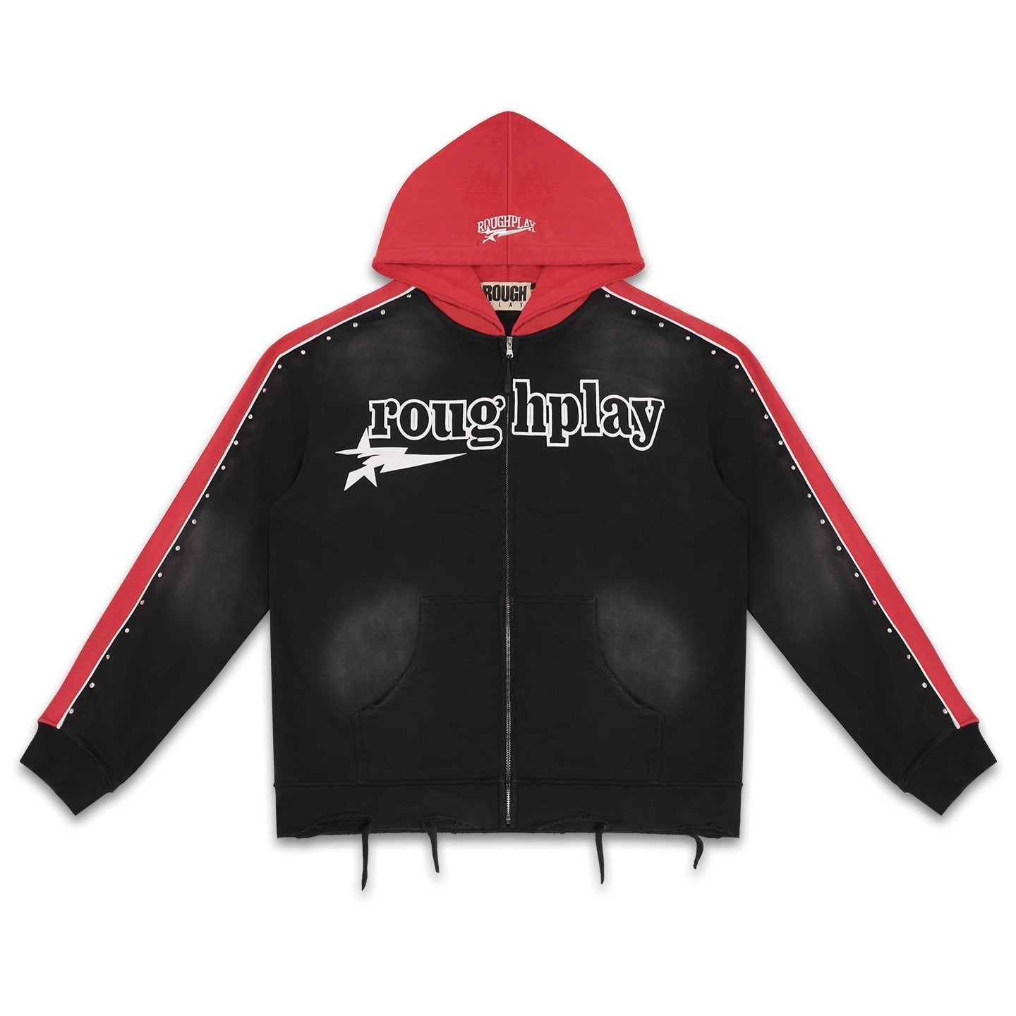 Rough Play Lightning Colorblock Zip Hoodie — hero