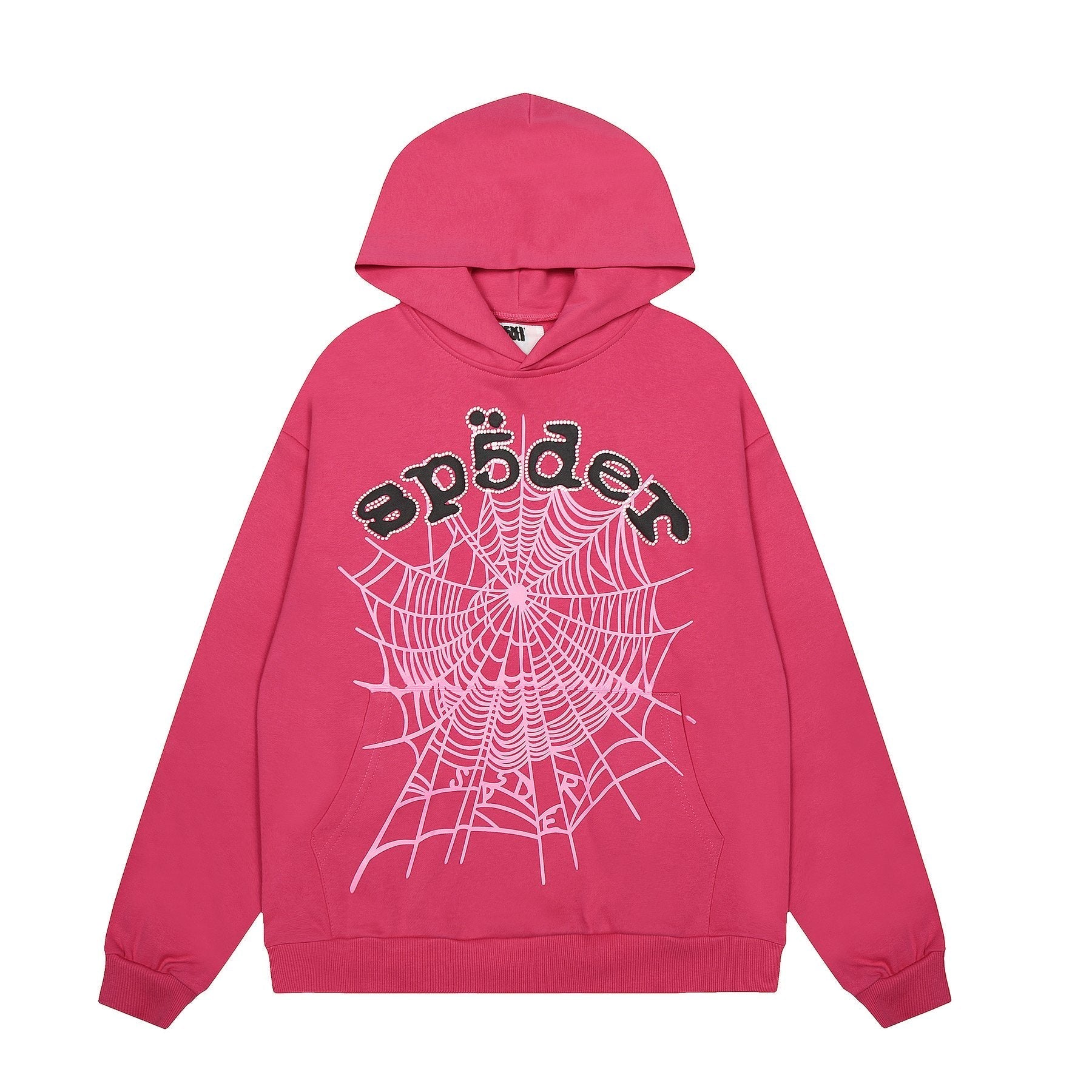 Sp5der Spiderweb Graphic Pullover Hoodie — hero