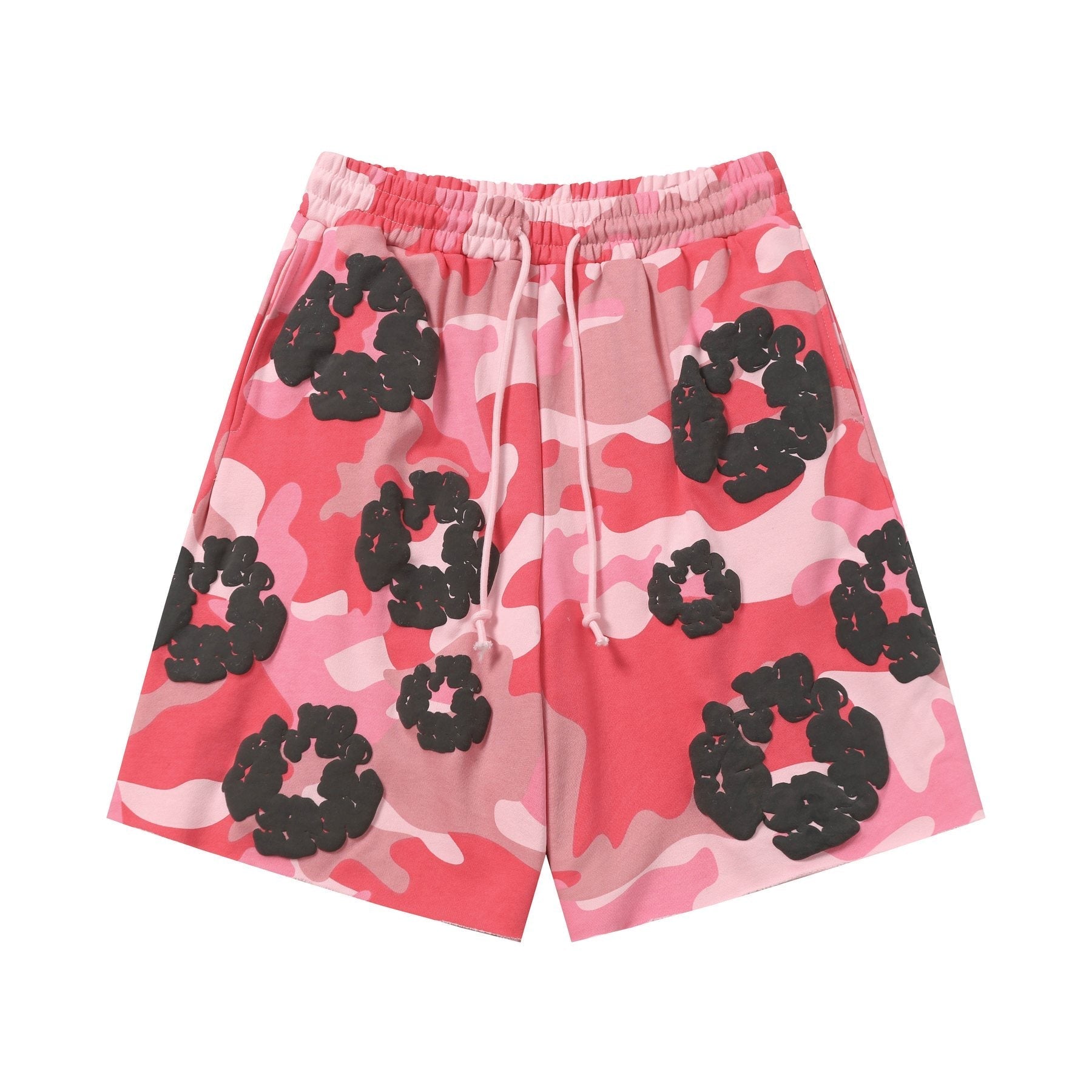 DENIM TEARS Cotton Flower Camo Short-Sleeve Set — front