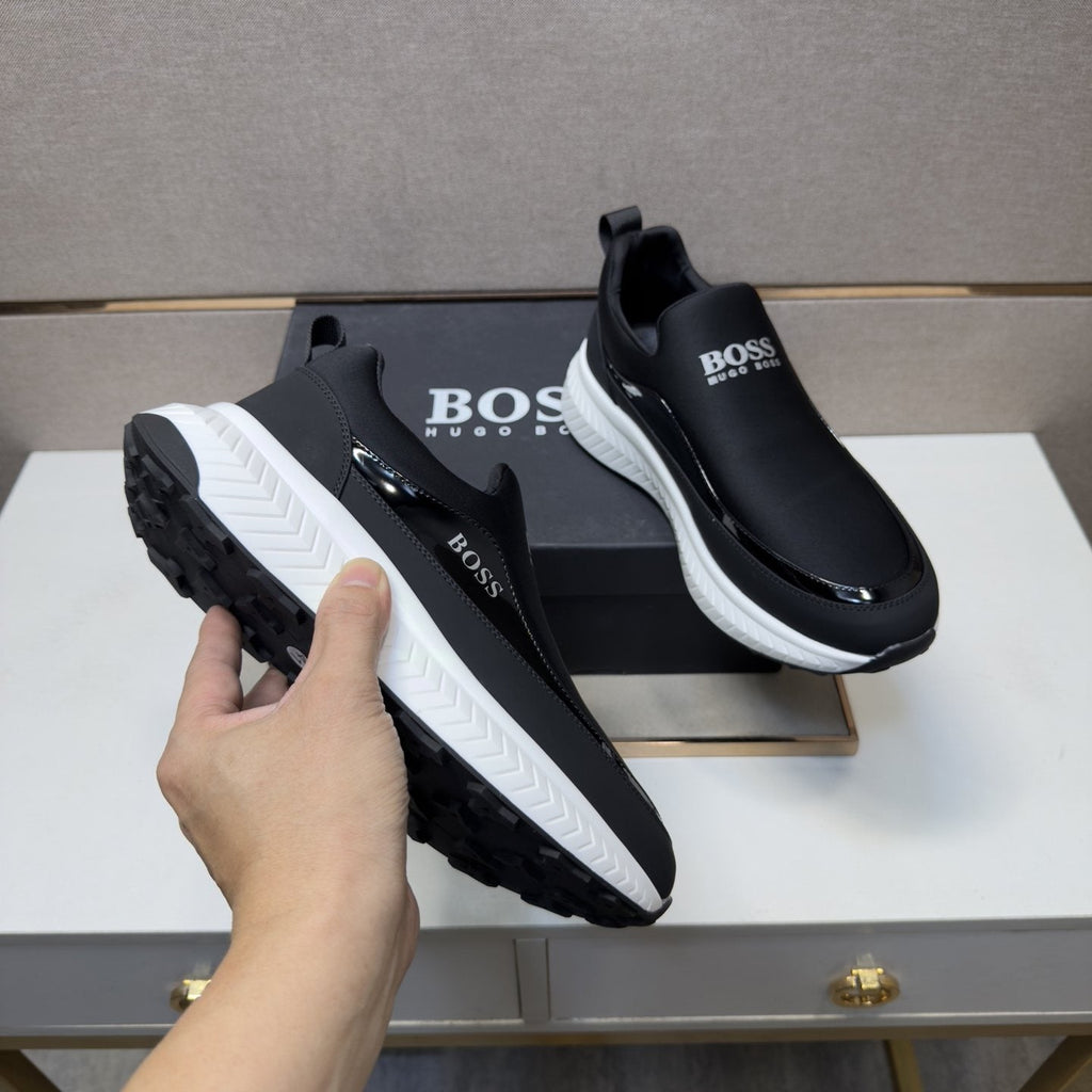 Hugo Boss Black Slip-On Shoes — model