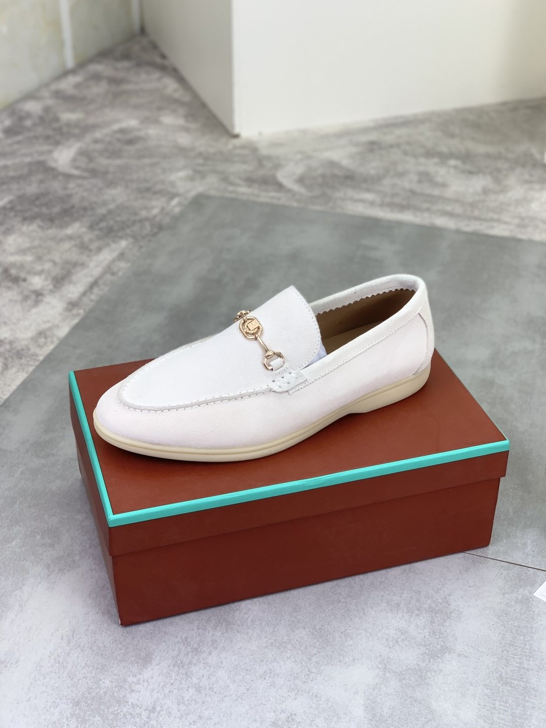 Loro Piana Bit Loafers — front