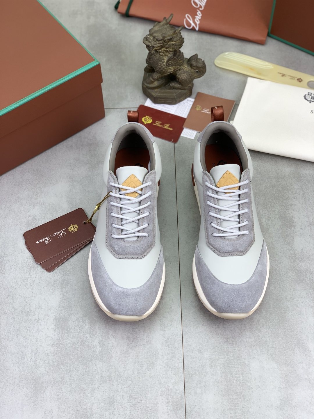 Loro Piana Week End Walk Men's Sneakers — front