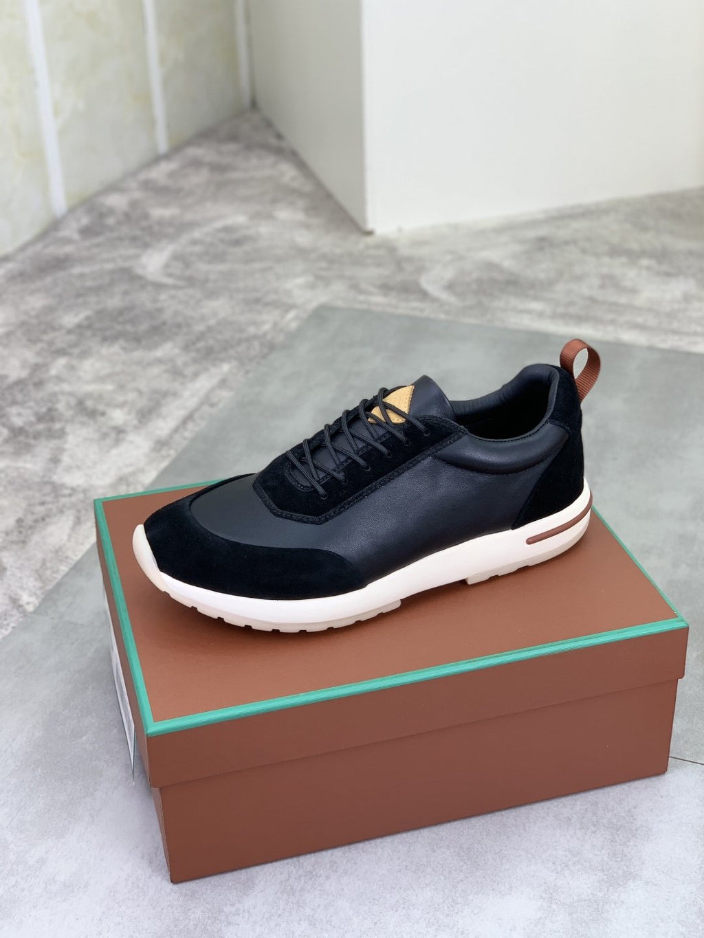 Loro Piana Week End Walk Men's Sneakers — side