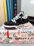 Dolce & Gabbana Contrast-Trim Low-Top Sneakers — front
