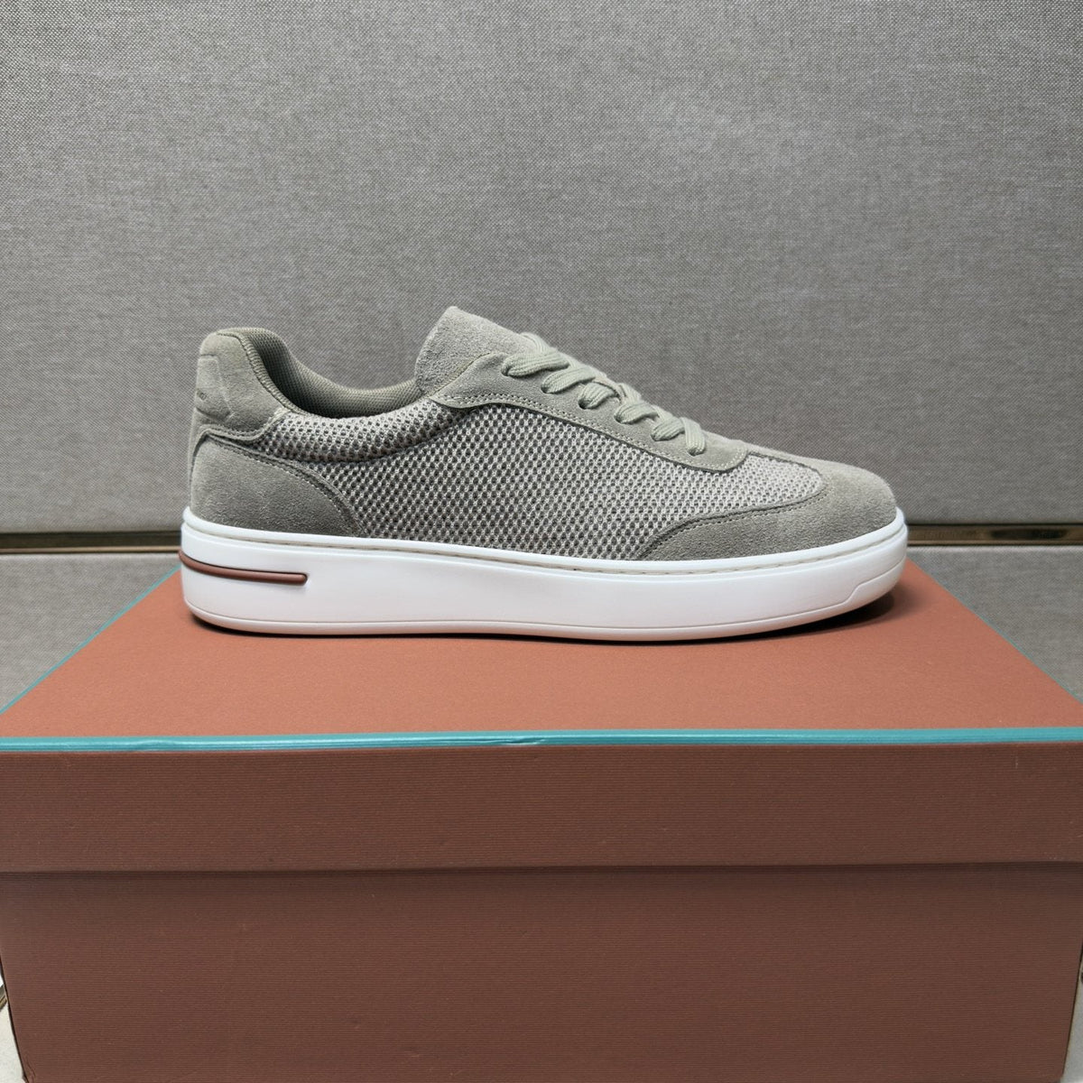 Men's Paneled Low-Top Sneakers — front